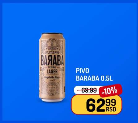 Pivo Baraba 0,5l