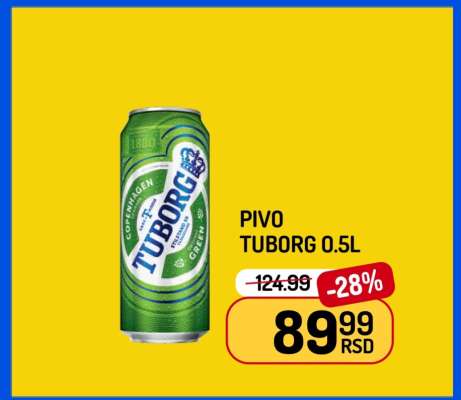 PIVO TUBORG 0,5l