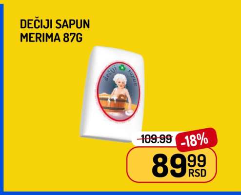 Dečiji sapun Merima 87g