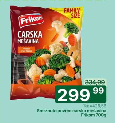 Smrznuto povrće carska mešavina Frikom 700g