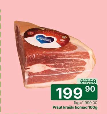 Pršut Kraški komad 100g