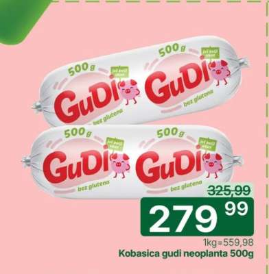 Kobasica Gudi Neoplanta 500g