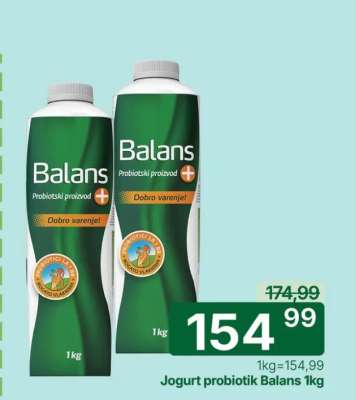 Jogurt probiotik Balans 1kg