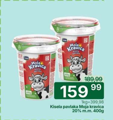 Kisela pavlaka Moja kravica