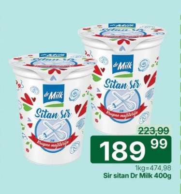 Sir sitan Dr Milk 400g