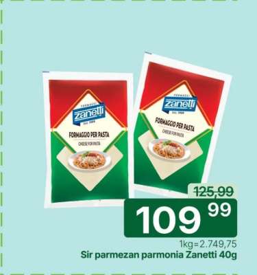 Sir parmezan Parmonia Zanetti 40g