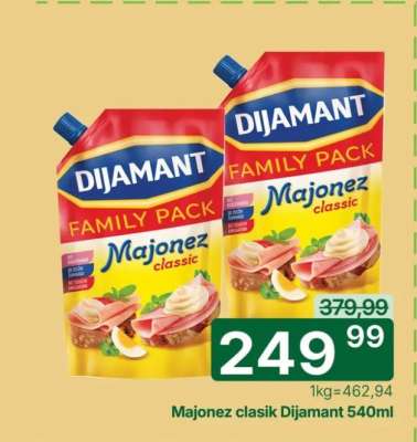 Majonez clasik Dijamant 540ml
