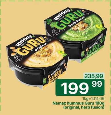Namaz hummus Guru 180g