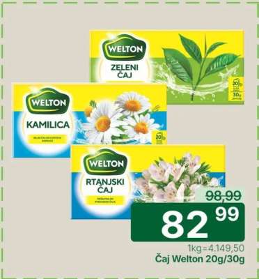 Čaj Welton 20g/30g