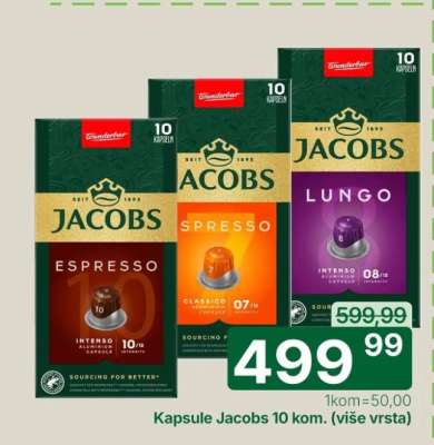 Kapsule Jacobs 10 kom.