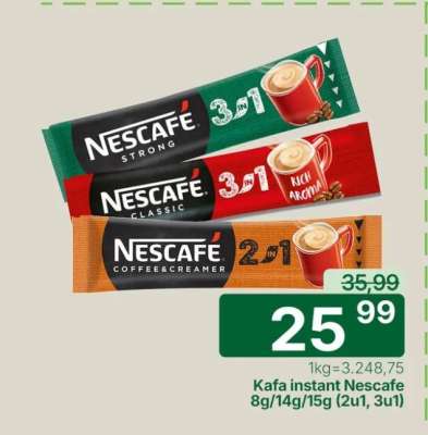 Nescafe 3v1/2v1
