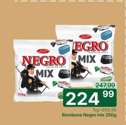 Bombone Negro mix 250g