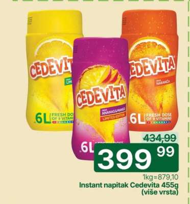 Instant napitak Cedevita 455g