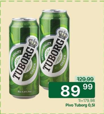 PIVO TUBORG 0,5l