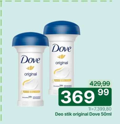 Deo stik original Dove 50ml