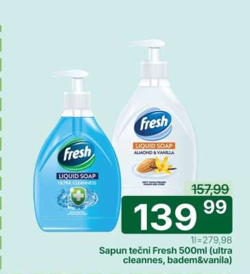 Sapun tečni Fresh 500ml