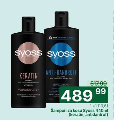 Šampon za kosu Syoss 440ml