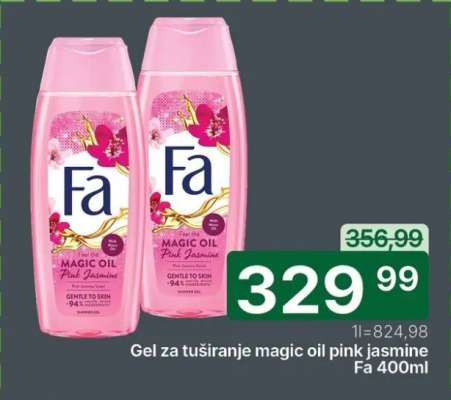 Gel za tuširanje magic oil pink jasmine