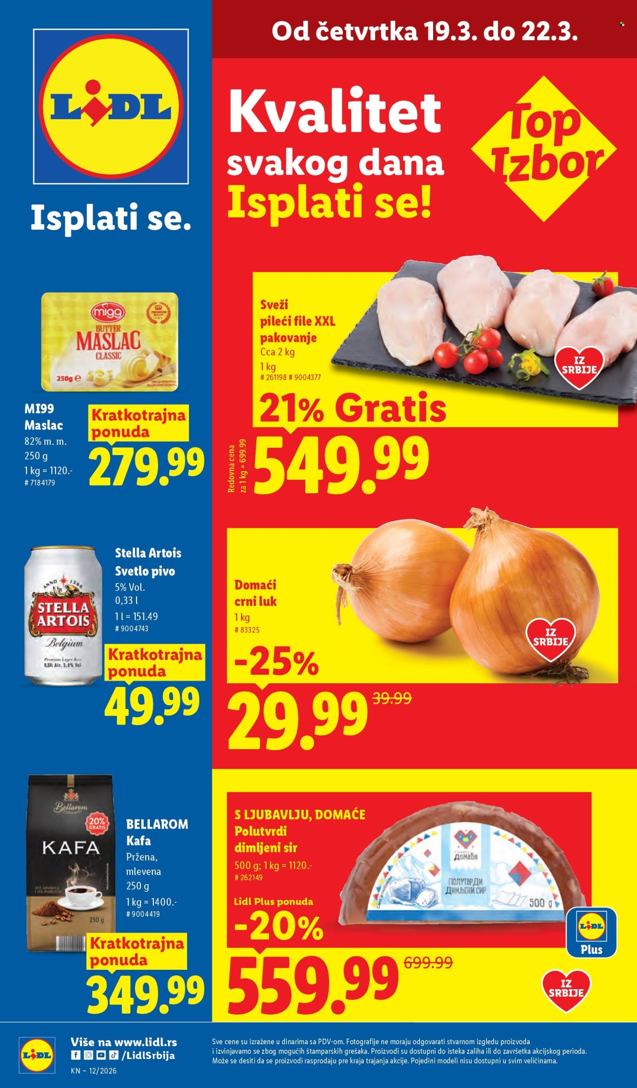 Lidl katalog - 19.03.2026 - 25.03.2026. Stranica 1