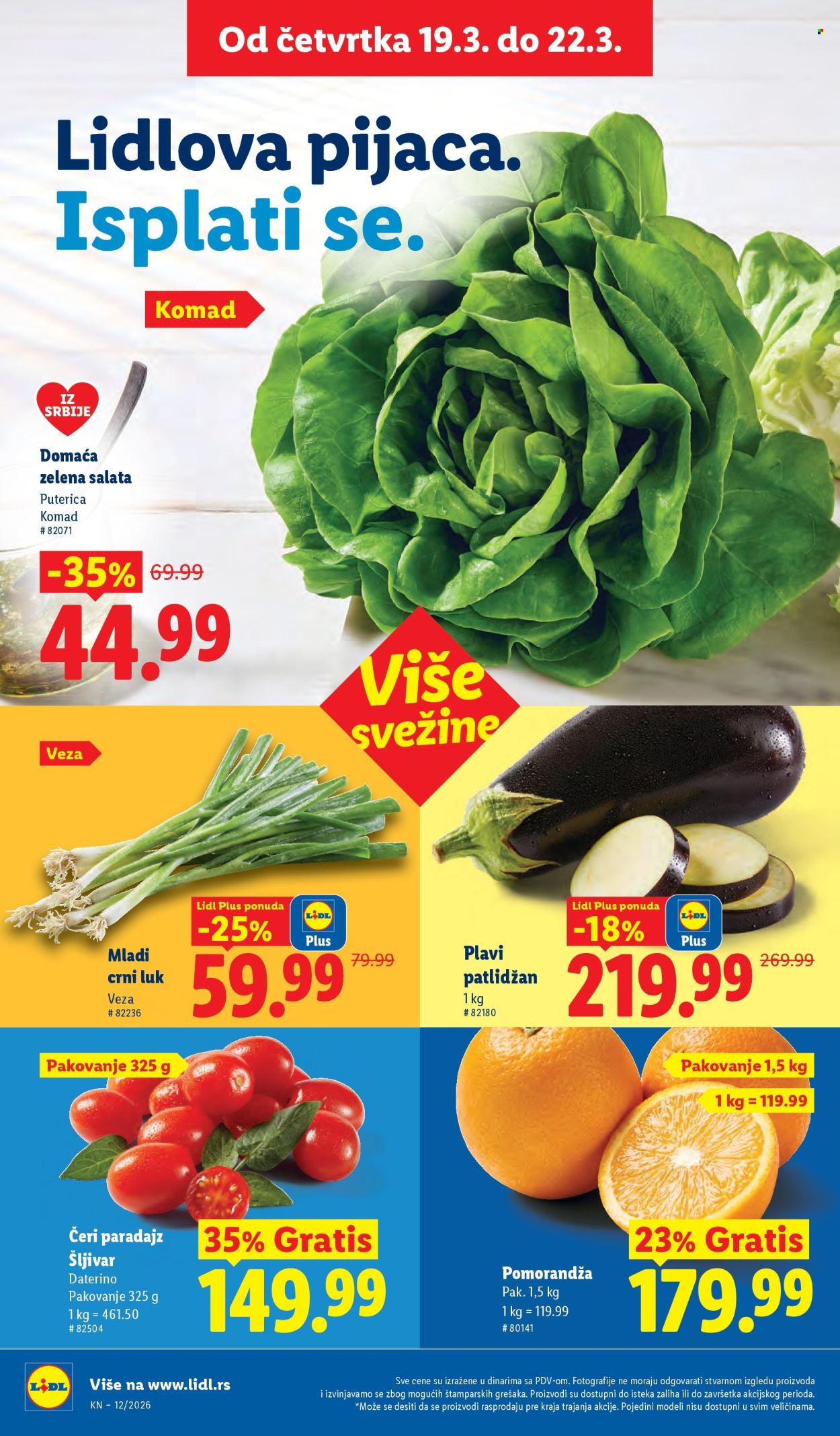 Lidl katalog - 19.03.2026 - 25.03.2026. Stranica 16
