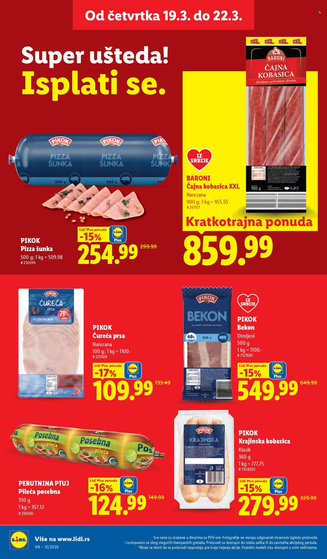 Lidl katalog - 19.03.2026 - 25.03.2026. Stranica 22