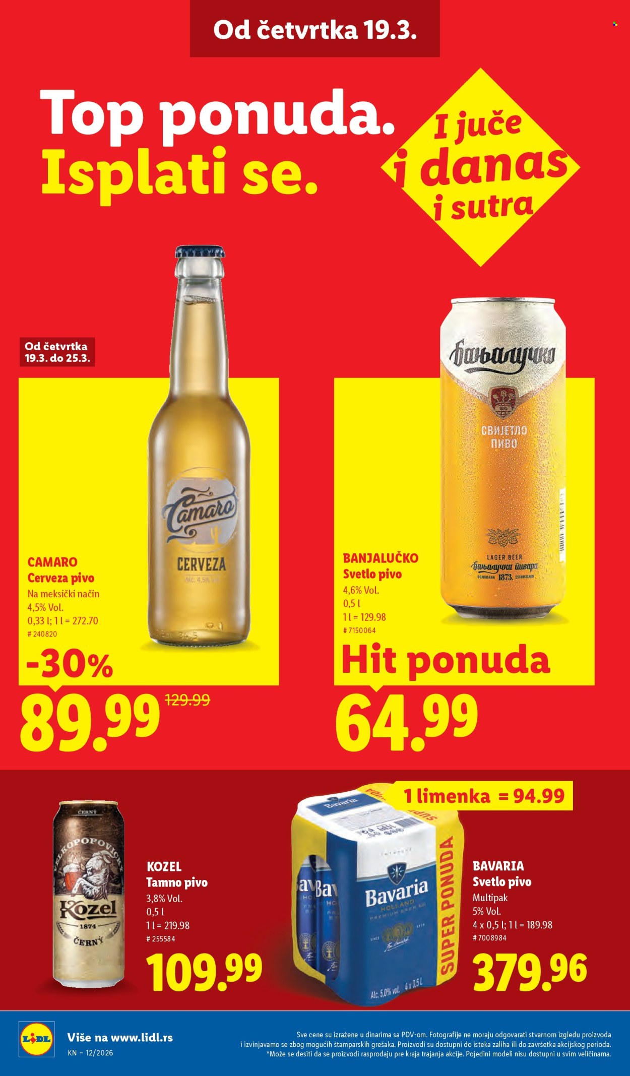 Lidl katalog - 19.03.2026 - 25.03.2026. Stranica 30