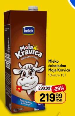 Mleko čokoladno Moja Kravica