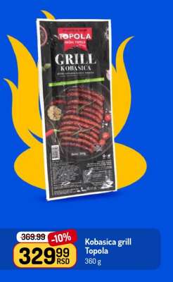 Kobasica grill Topola