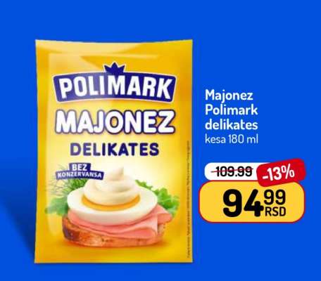 Majonez Polimark delikates