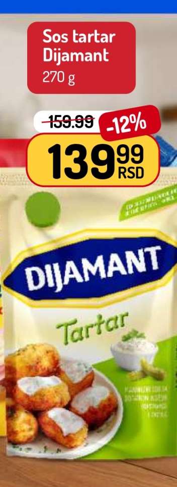 Sos tartar Dijamant