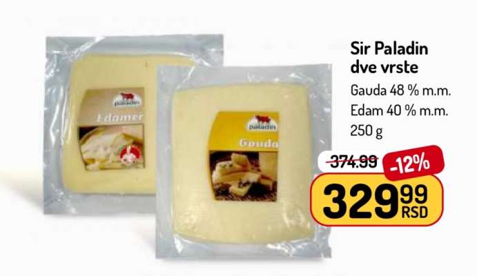 Sir Paladin dve vrste