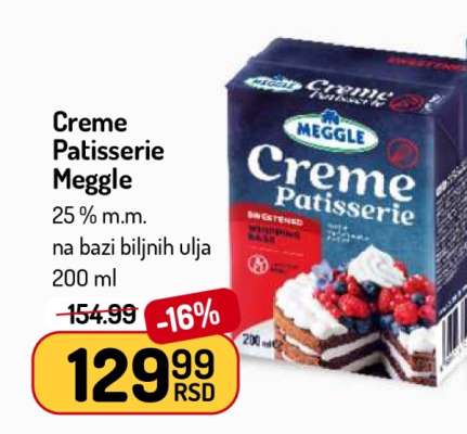 Creme Patisserie Meggle