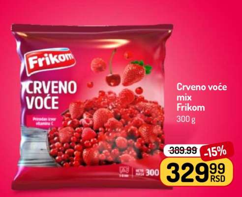 Crveno voće mix Frikom