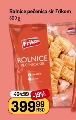 Rolnice pečenica sir Frikom