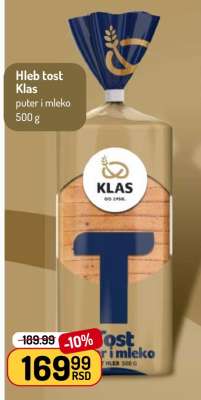 Hleb tost Klas