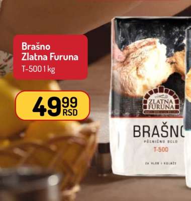 Brašno Zlatna Furuna T-500 1kg