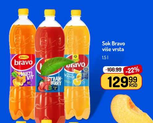 Sok Bravo više vrsta
