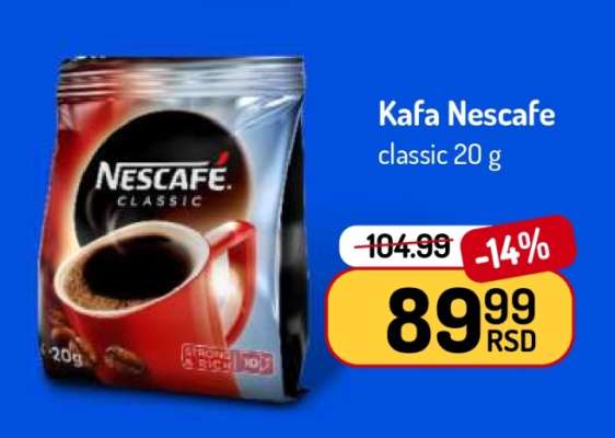 Kafa Nescafe classic 20 g