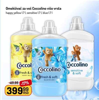 Omekšivač za veš Coccolino