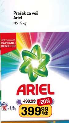 Prašak za veš Ariel