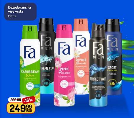 Dezodorans Fa