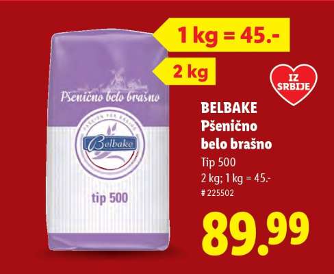 Belbake Pšenično belo brašno