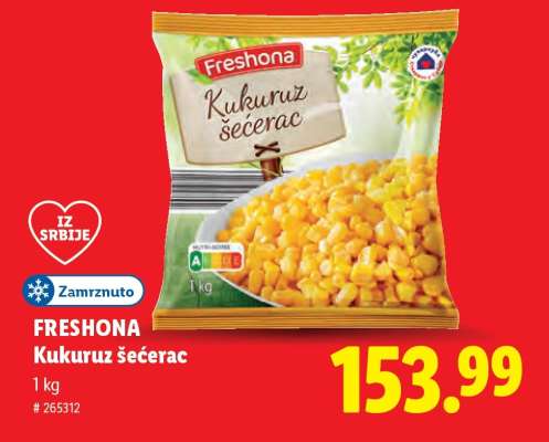 Freshona Kukuruz šećerac