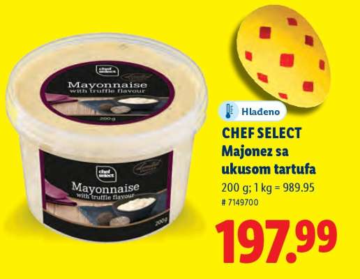 Chef Select Majonez sa ukusom tartufa