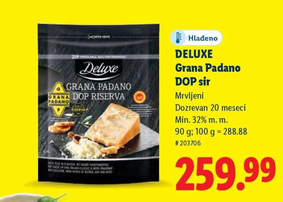 Deluxe Grana Padano DOP sir
