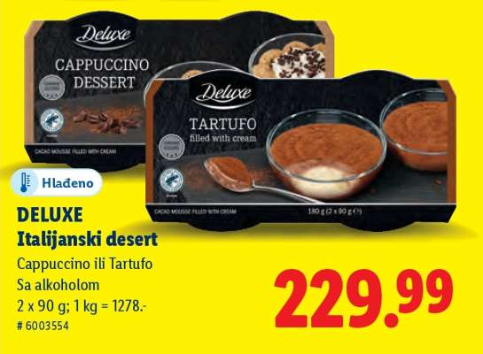 Deluxe Italijanski desert