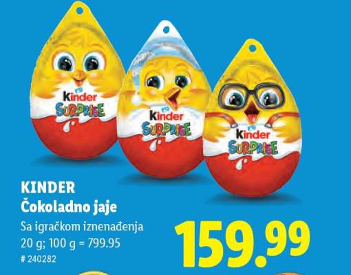 Kinder Čokoladno jaje