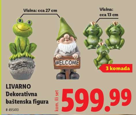 LIVARNO Dekorativna baštenska figura