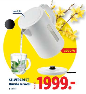 SILVERCREST Kuvalo za vodu