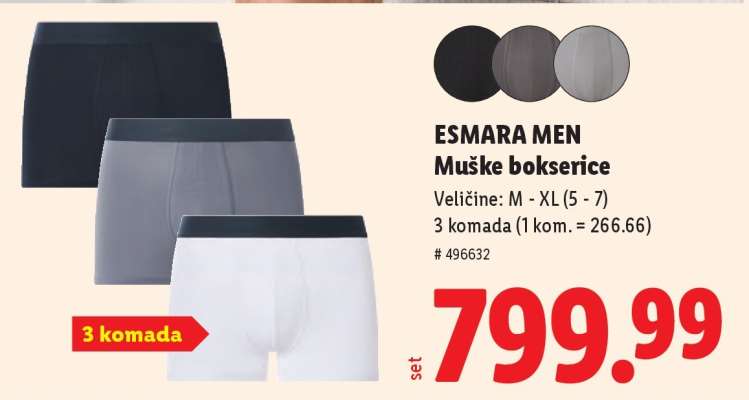 esmara MEN Muške bokserice